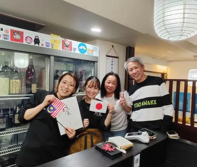 本日、マレーシアからお客様にご来店いただきました😊🇯🇵🇲🇾